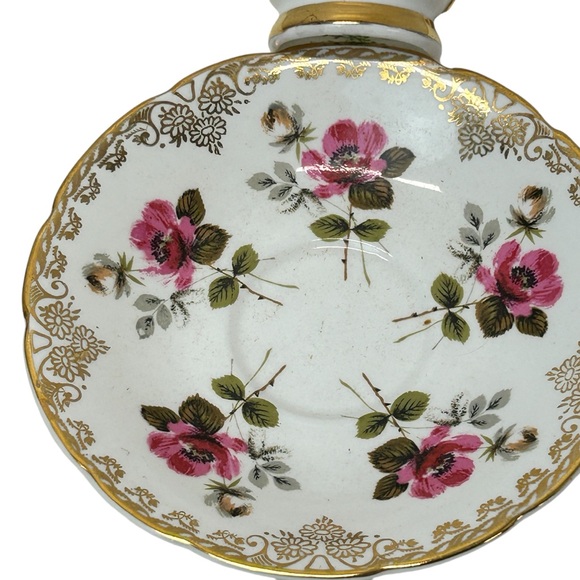 Vintage H&M Sutherland Footed Cup and Saucer - Picture 4 of 6